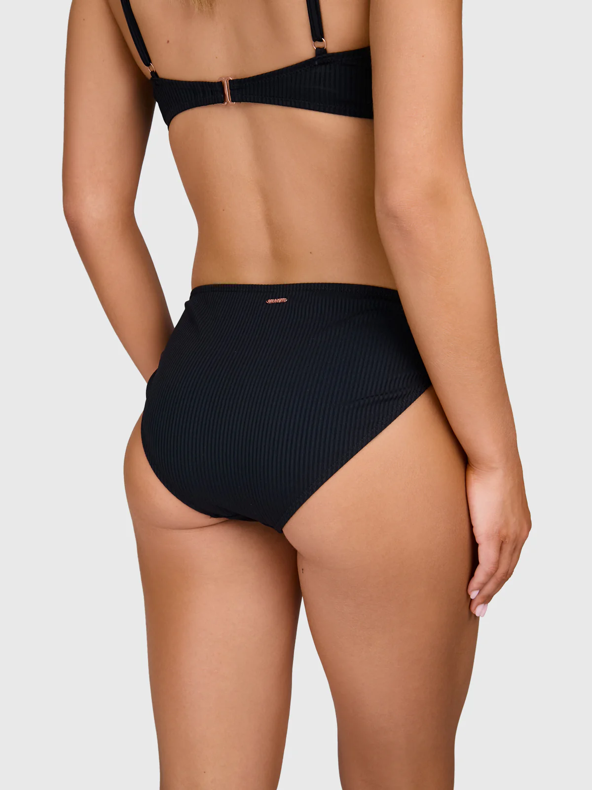 Nolina-Rib Women Bikini Bottom | Black - Image 10