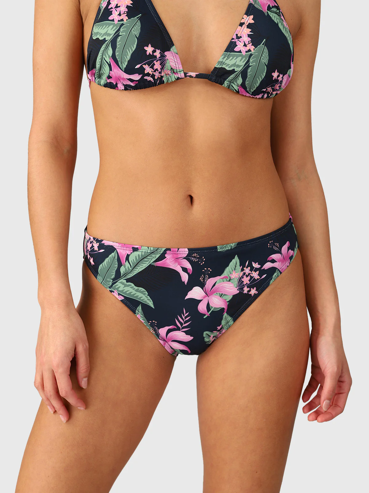Nolina-Tropicana Women Bikini Bottom | Indigo Blue