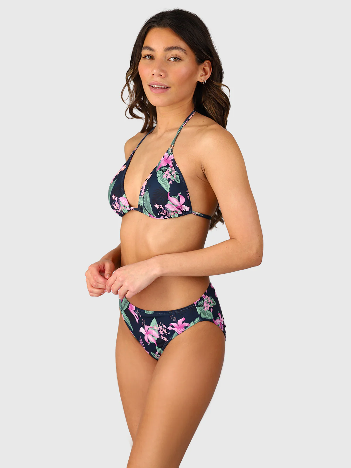 Nolina-Tropicana Women Bikini Bottom | Indigo Blue - Image 5