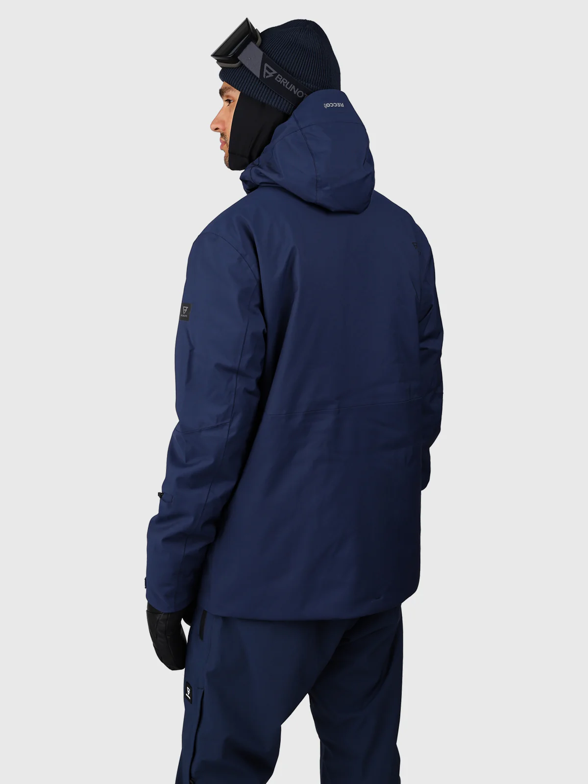 Norrow Men Snow Jacket | Indigo Blue - Image 2