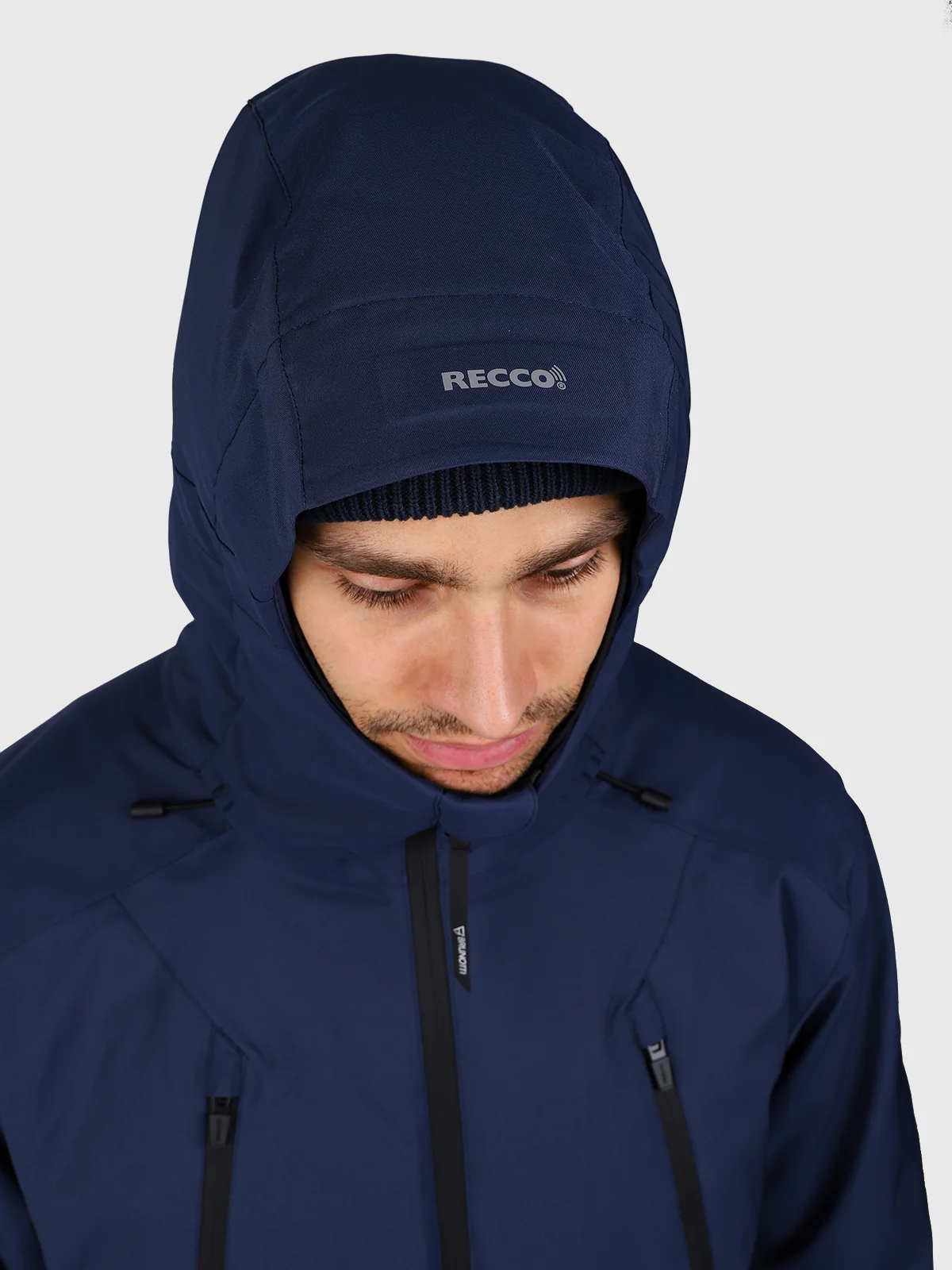 Norrow Men Snow Jacket | Indigo Blue - Image 21