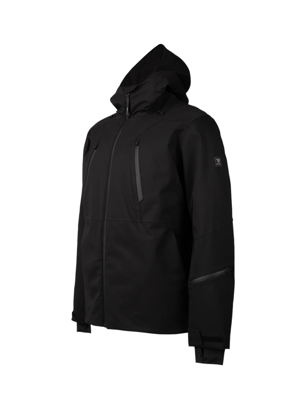 Norrow Men Snow Jacket | Black - Image 10