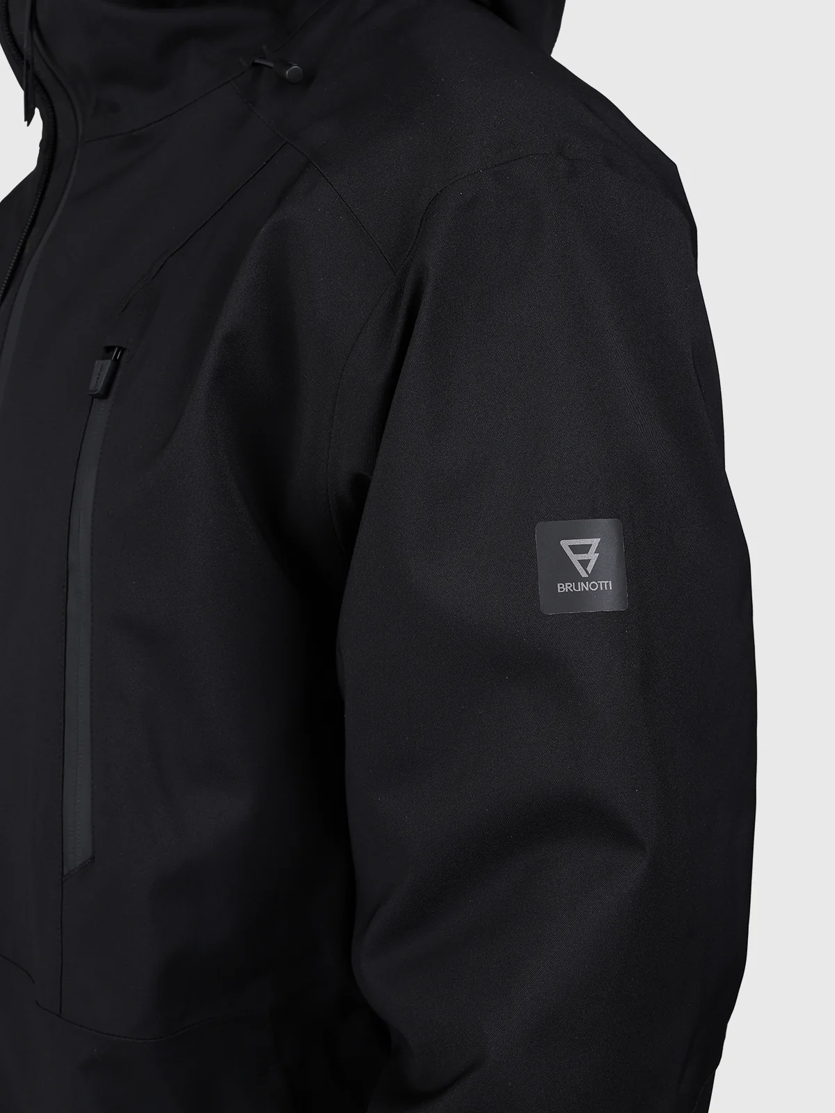 Norrow Men Snow Jacket | Black - Image 19