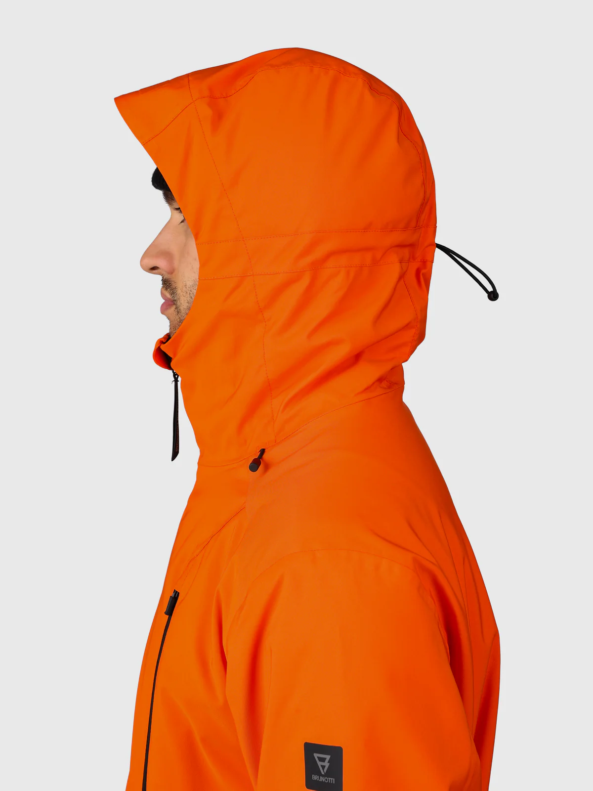 Norrow Men Snow Jacket | Punch Orange - Image 21