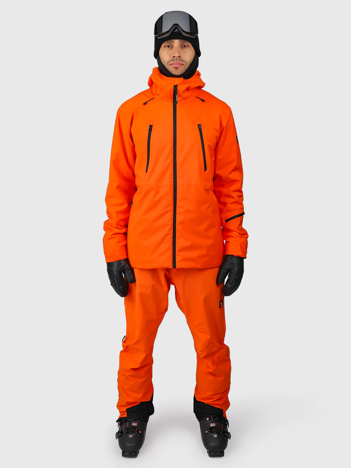Norrow Men Snow Jacket | Punch Orange - Image 5