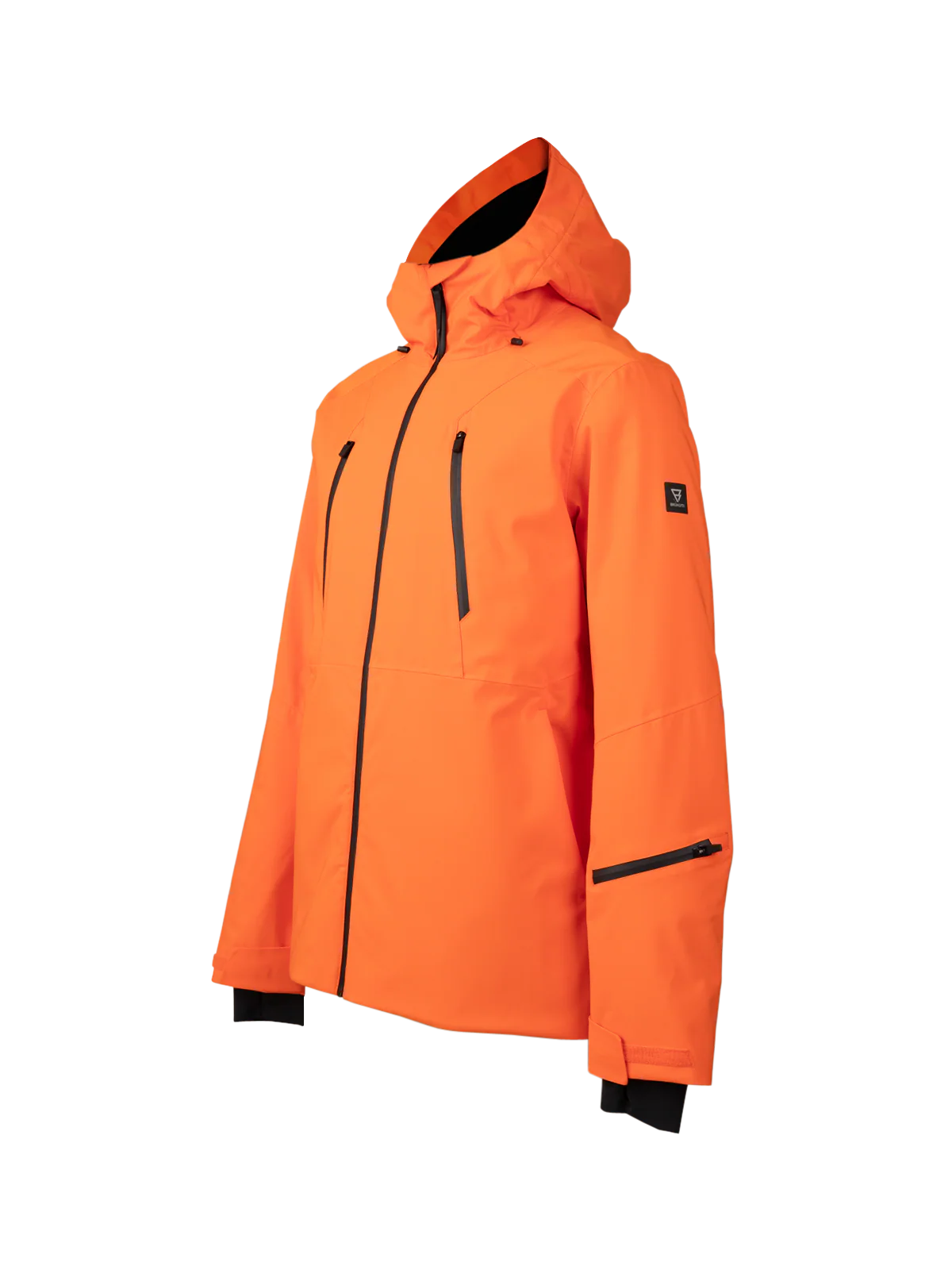 Norrow Men Snow Jacket | Punch Orange - Image 9