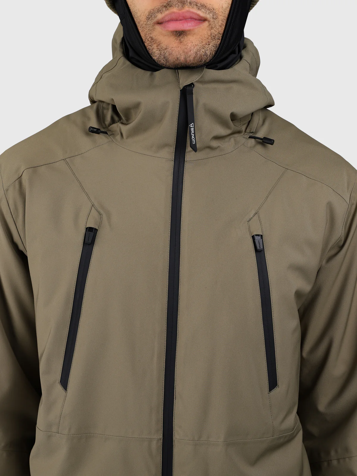 Norrow Men Snow Jacket | Dusky Green - Image 10