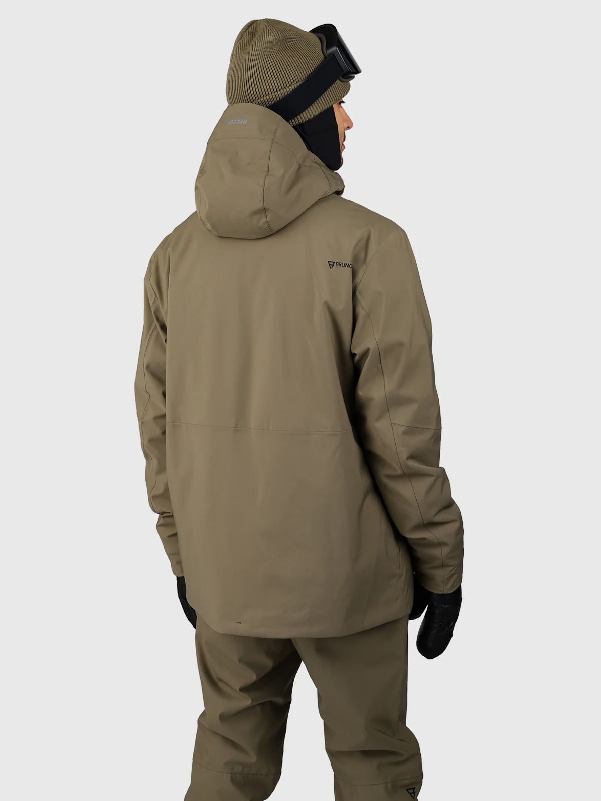 Norrow Men Snow Jacket | Dusky Green - Image 2