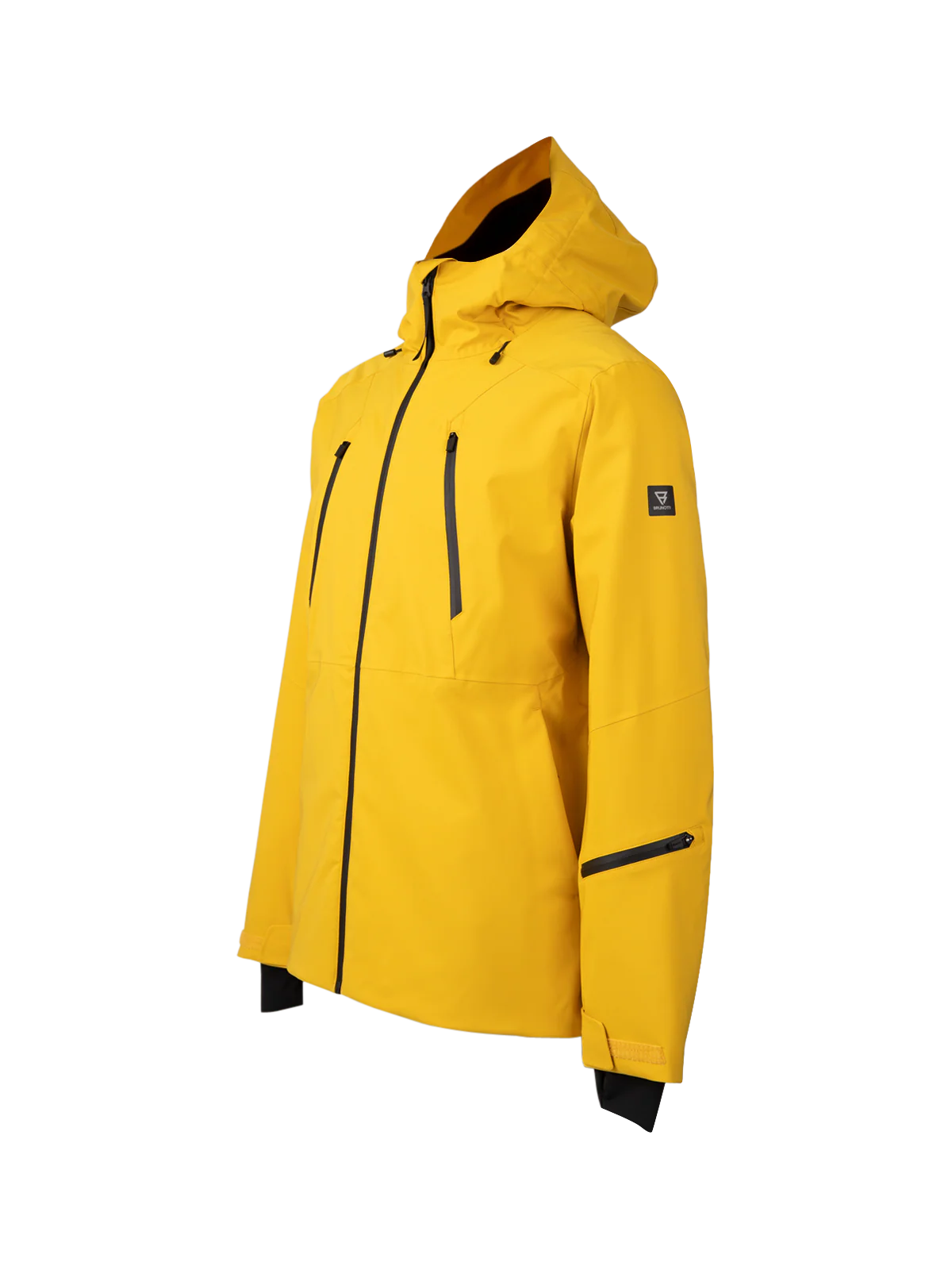 Norrow Men Snow Jacket | Lemon Curry - Image 11