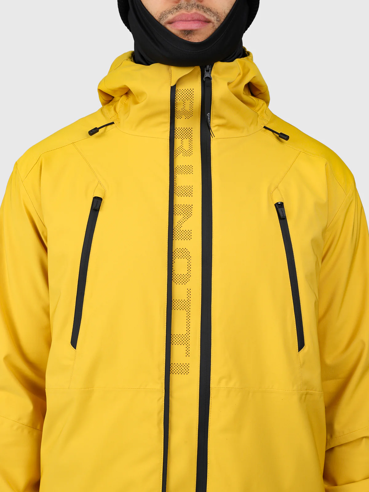 Norrow Men Snow Jacket | Lemon Curry - Image 2