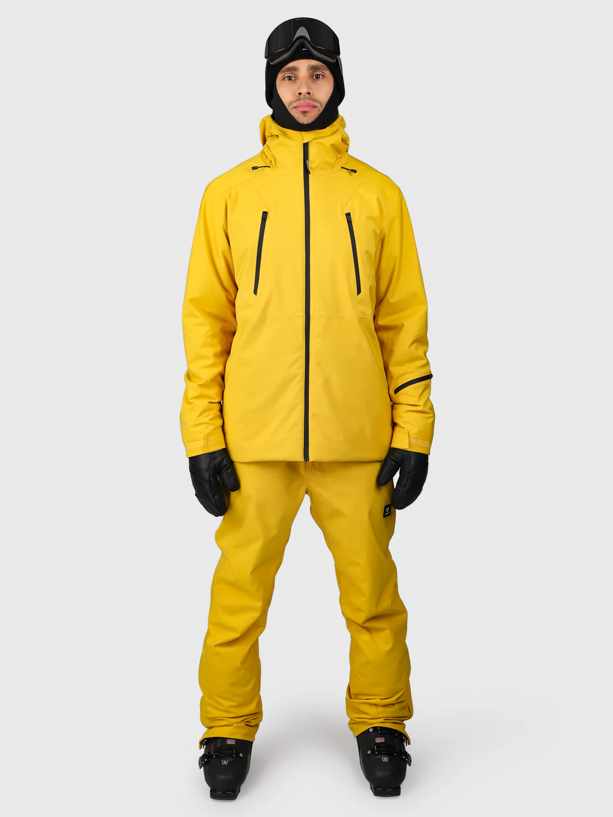 Norrow Men Snow Jacket | Lemon Curry - Image 8