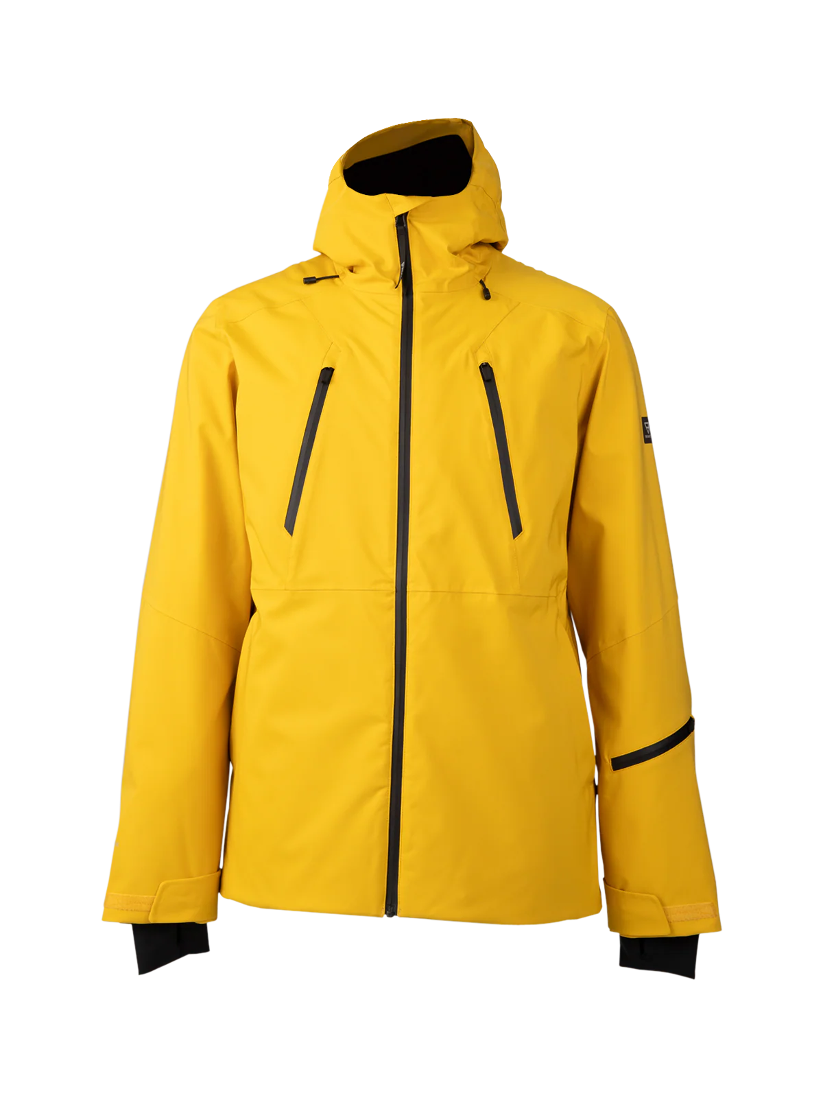 Norrow Men Snow Jacket | Lemon Curry - Image 9