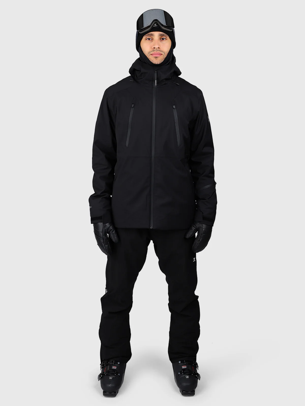 Norrow Men Snow Jacket | Black - Image 7