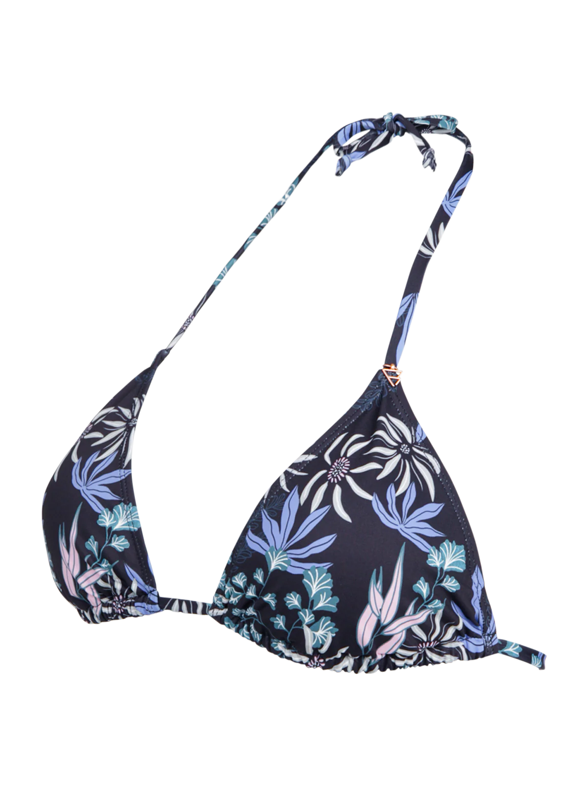 Novalee-Print Women Bikini Top | Black - Image 9