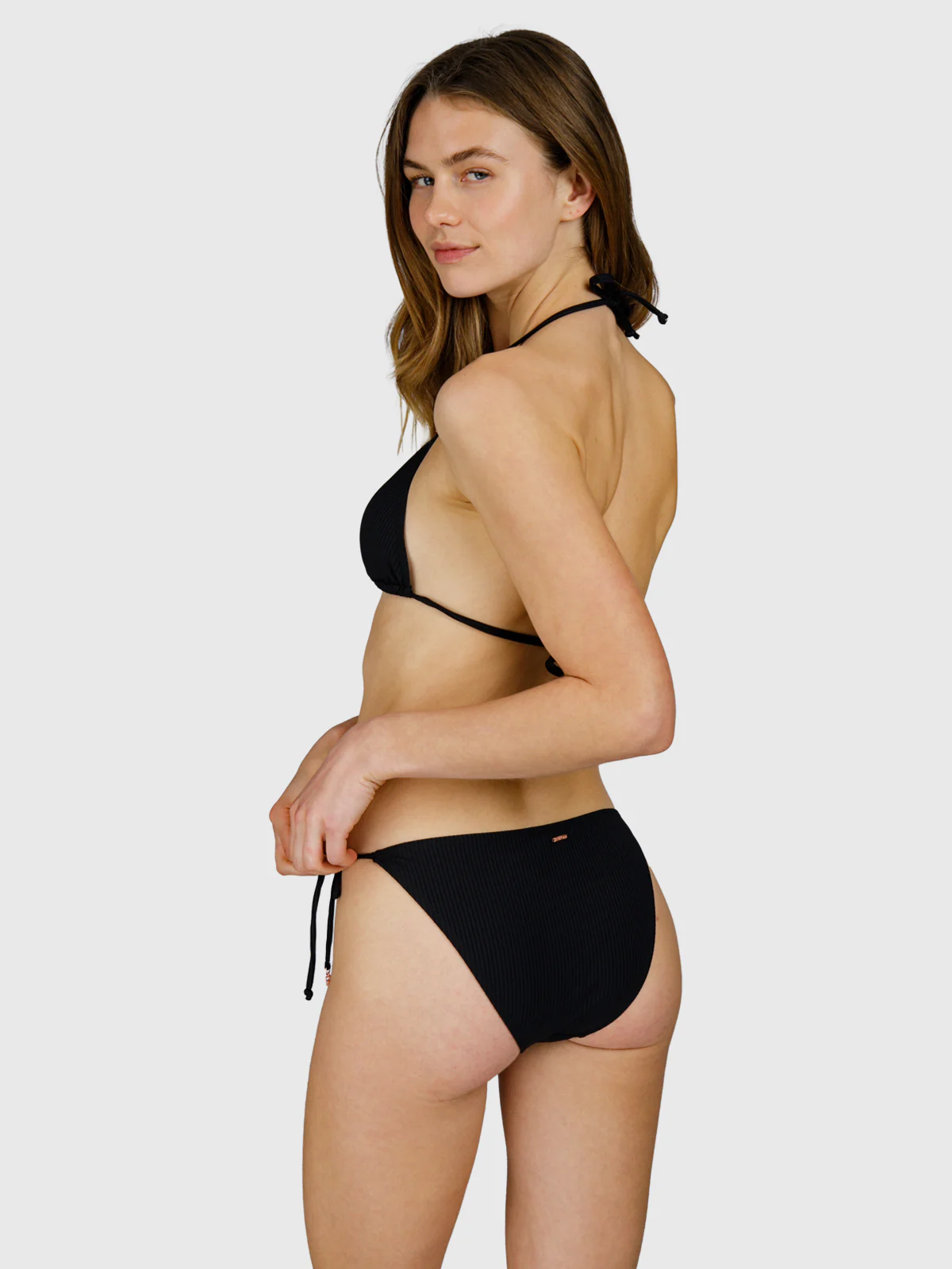 Novalee-Rib Women Bikini Top | Black - Image 3
