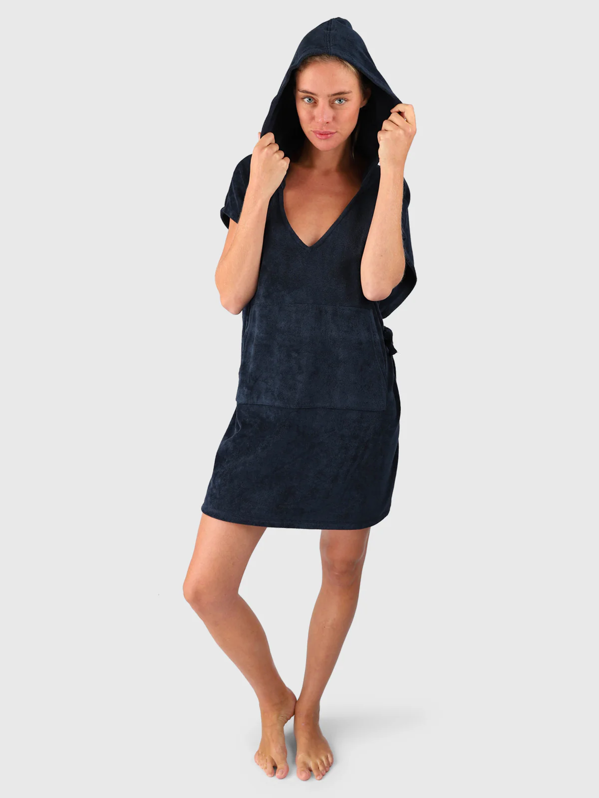 Paige Women Poncho | Indigo Blue - Image 5