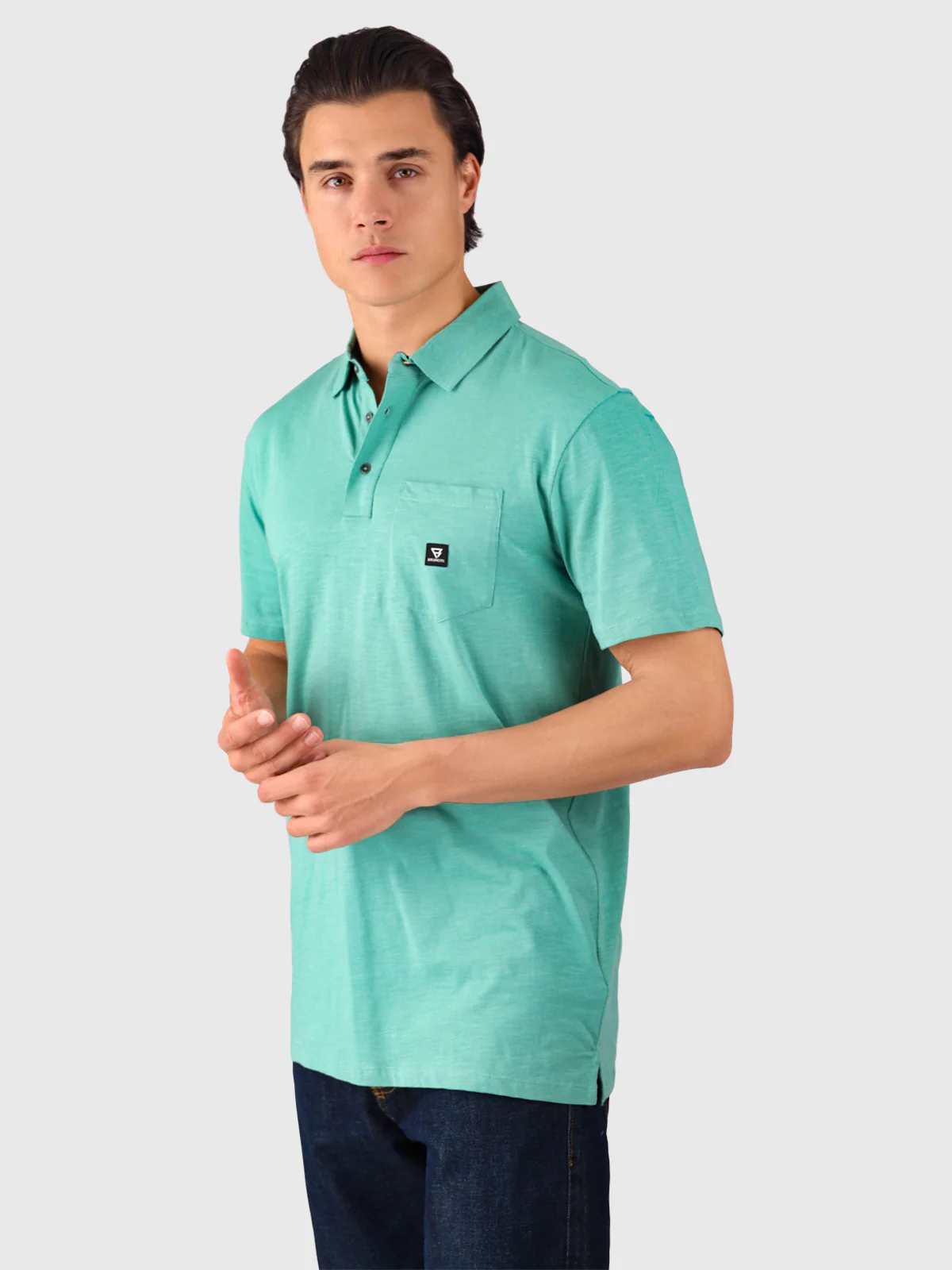 Palotje Men Polo | Bottle green - Image 4