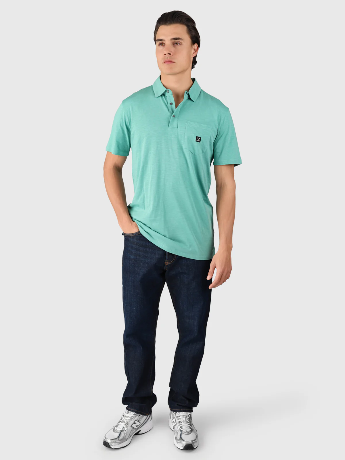 Palotje Men Polo | Bottle green - Image 5