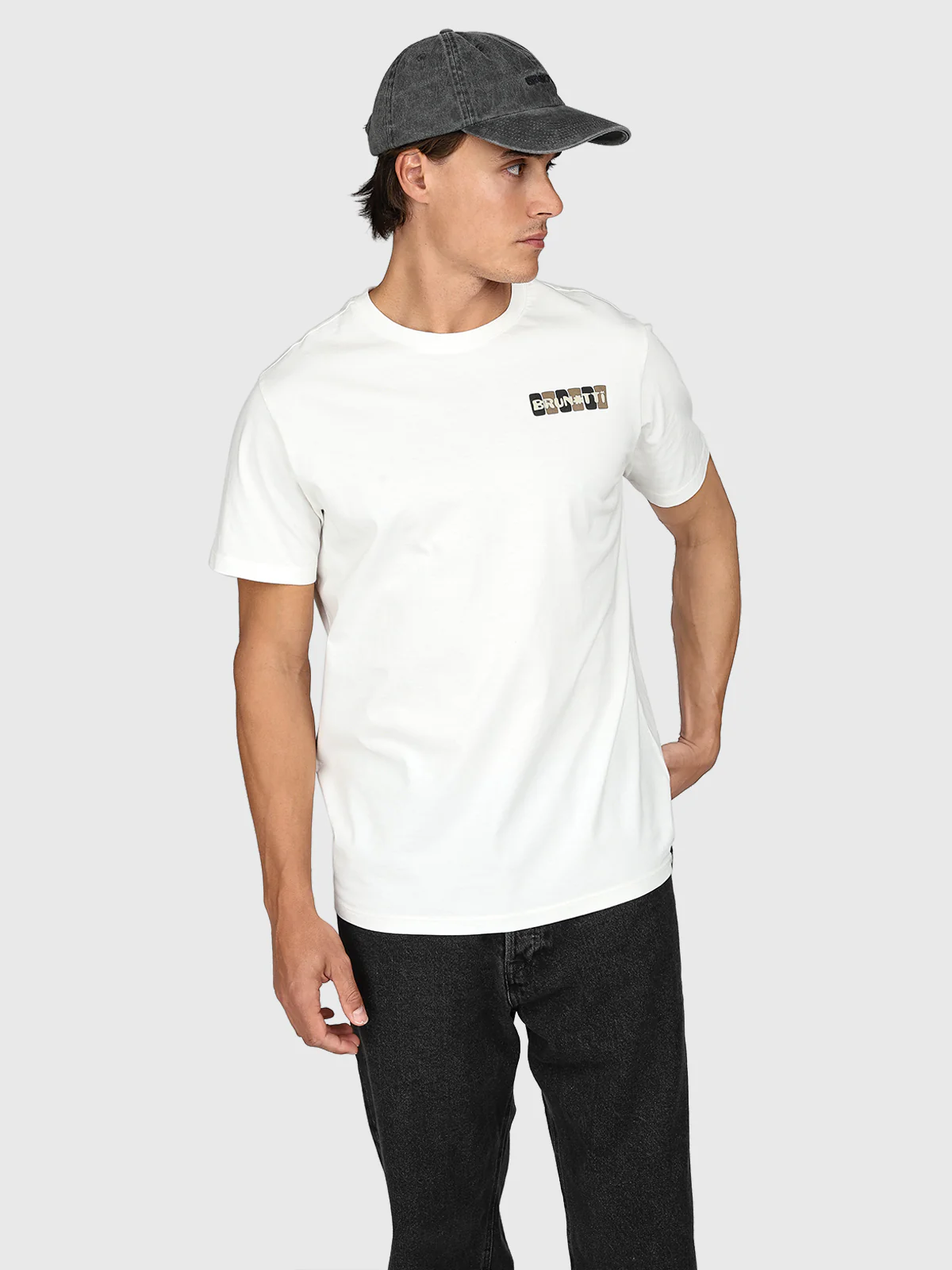 Pietros Men T-shirt | Snow - Image 3