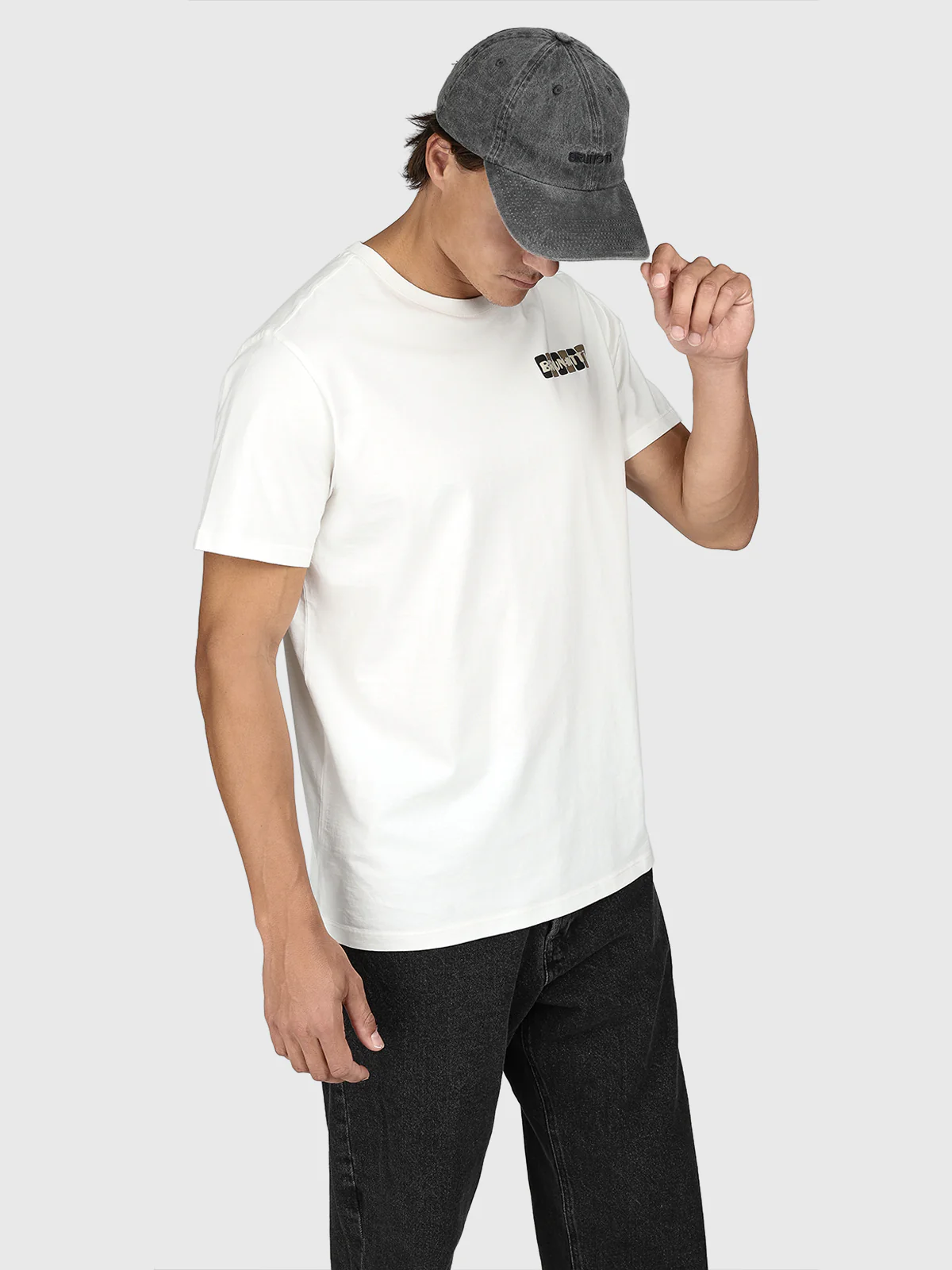 Pietros Men T-shirt | Snow - Image 4