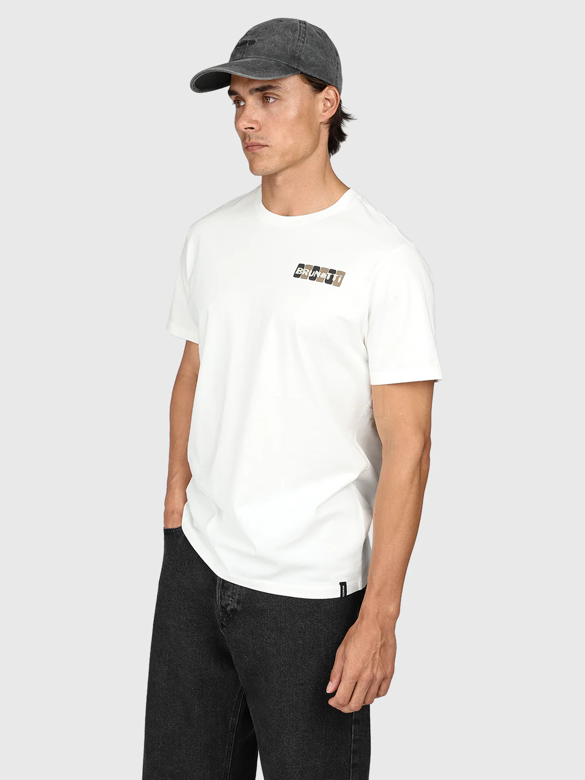 Pietros Men T-shirt | Snow - Image 5