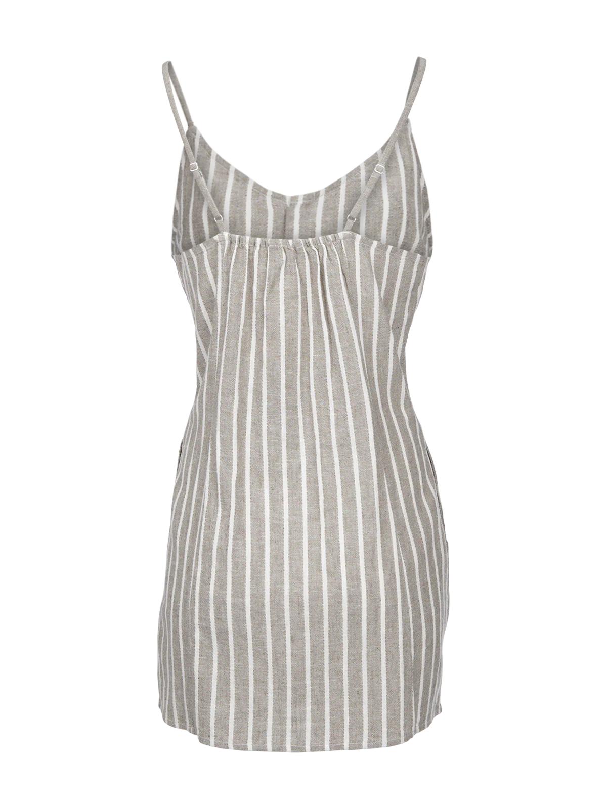 Pixey-Stripe Women Dress | Snow - Image 8