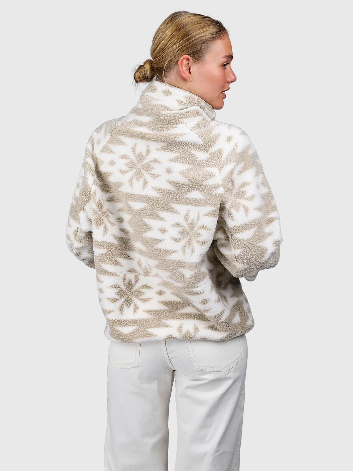 Powchou-Print Women Fleece | Polar Fungi - Image 4