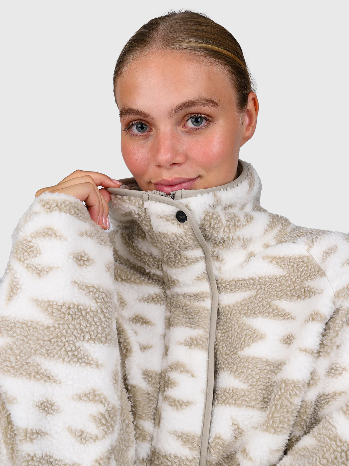 Powchou-Print Women Fleece | Polar Fungi - Image 9