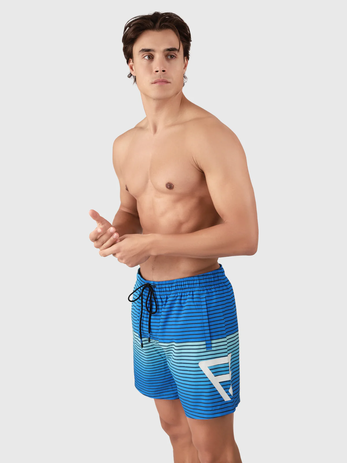 Preves Men Swim Shorts | Neon Blue - Image 4