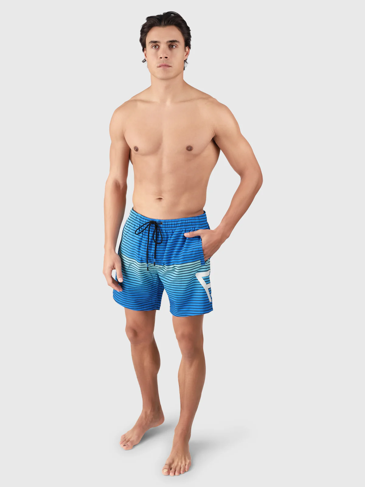 Preves Men Swim Shorts | Neon Blue - Image 5