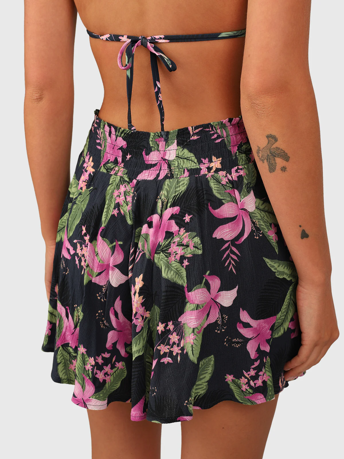 Raine-Tropicana Women Shorts | Indigo Blue - Image 6
