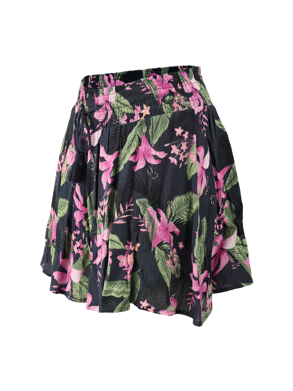 Raine-Tropicana Women Shorts | Indigo Blue - Image 9