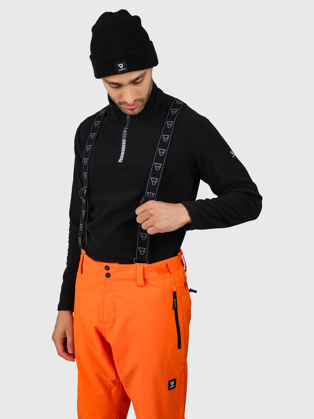 Ramiro Men Snow Pants | Punch Orange - Image 12