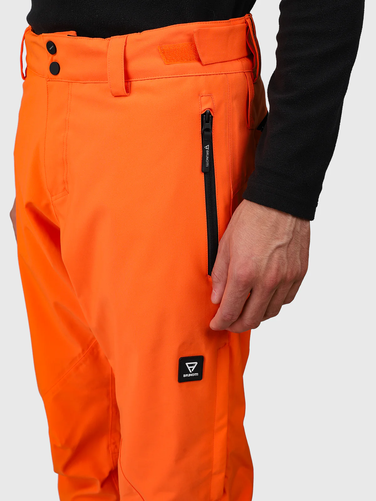 Ramiro Men Snow Pants | Punch Orange - Image 6