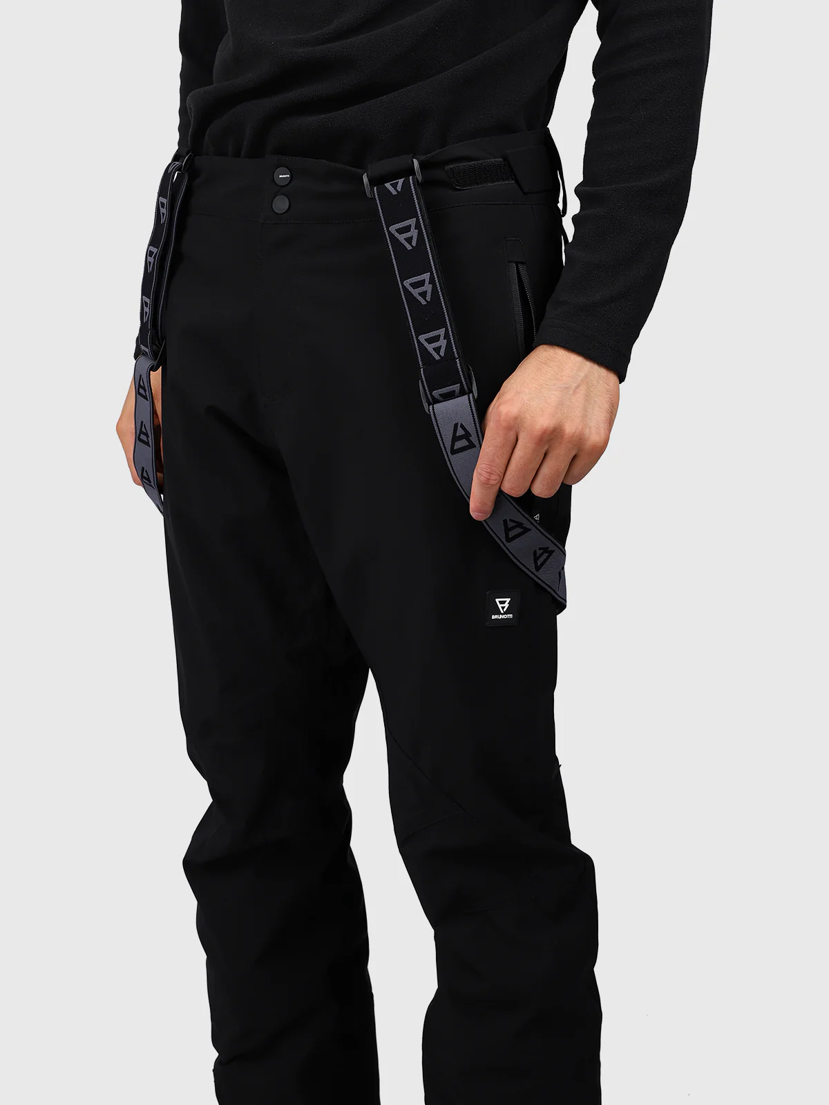 Ramiro-N Men Snow Pants | Black - Image 11