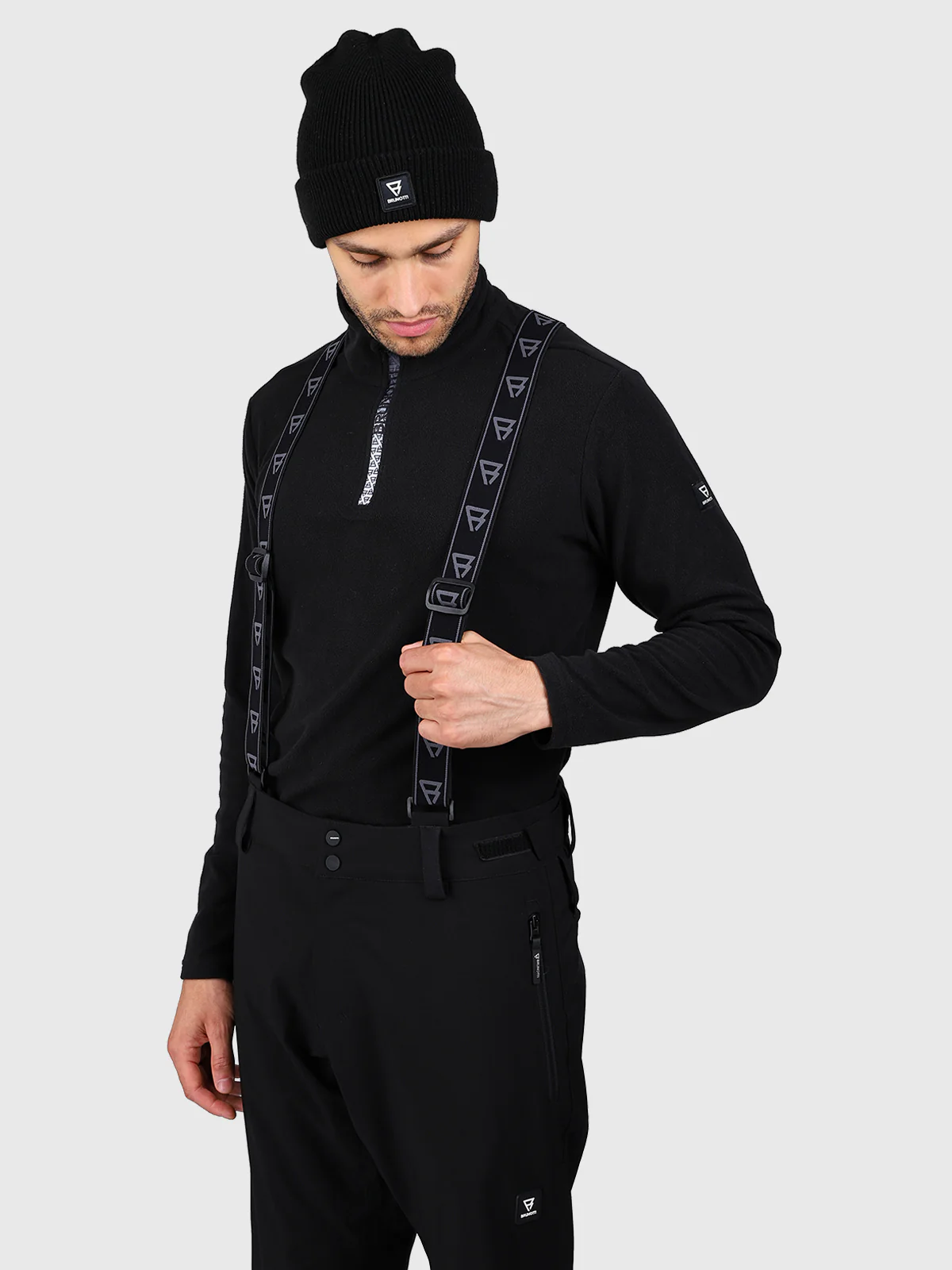 Ramiro-N Men Snow Pants | Black - Image 12