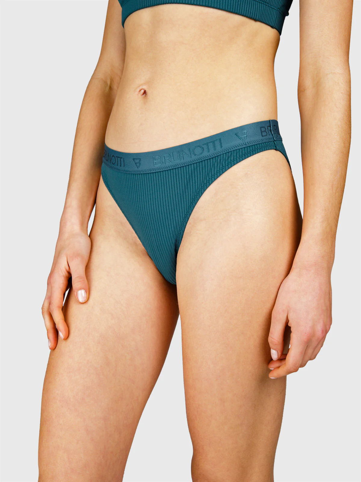 Relay-Rib Women Bikini Bottom | Mediterranea