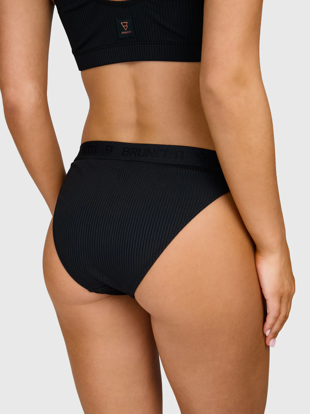 Relay-Rib Women Bikini Bottom | Black - Image 11