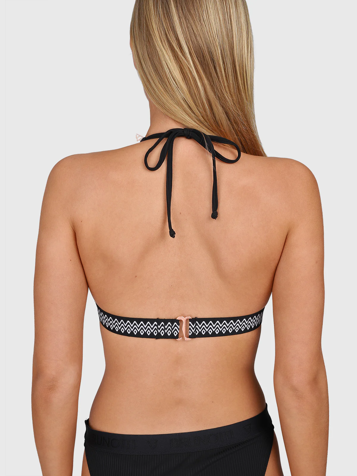 Relay-Rib Women Bikini Top | Black - Image 11
