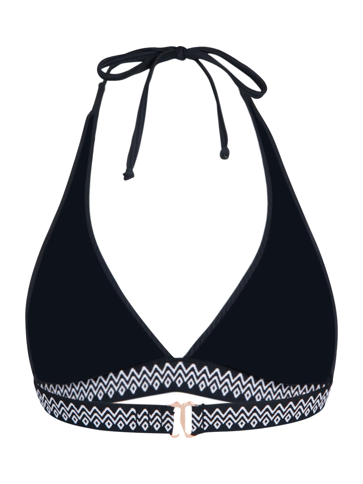 Relay-Rib Women Bikini Top | Black - Image 7