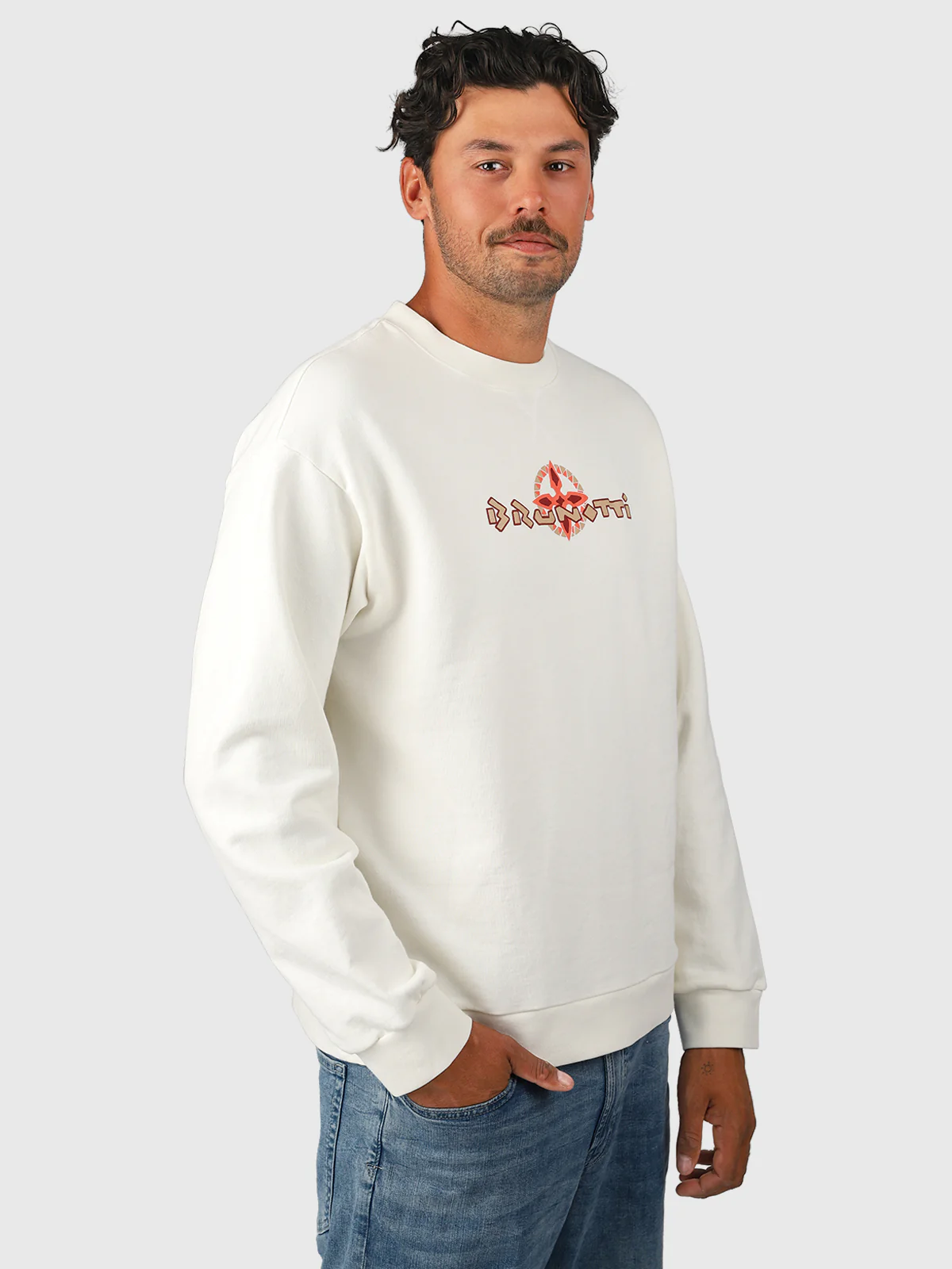 ReWind Men Sweater | Snow - Image 3