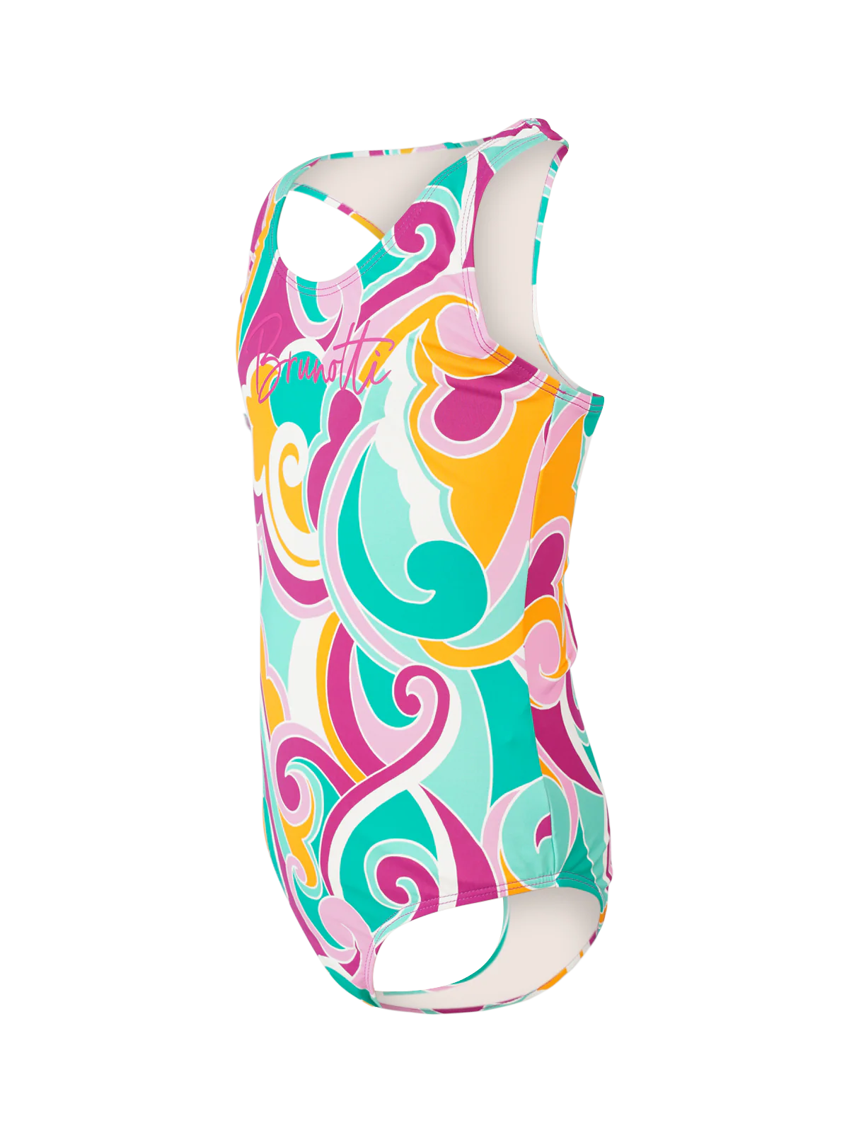 Sally-Swirl Girls Swimsuit | Multi Color - Image 3