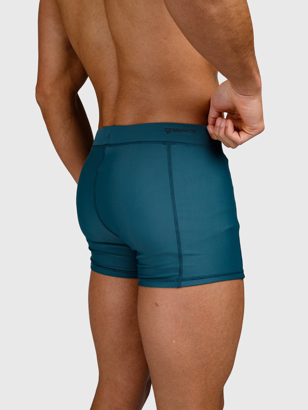 Samier-Logo Men Swim Trunks | Mediterranea - Image 10