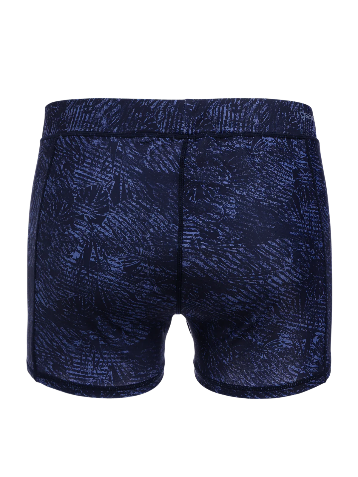 Samier-Print Men Swim Trunks | Indigo Blue - Image 2