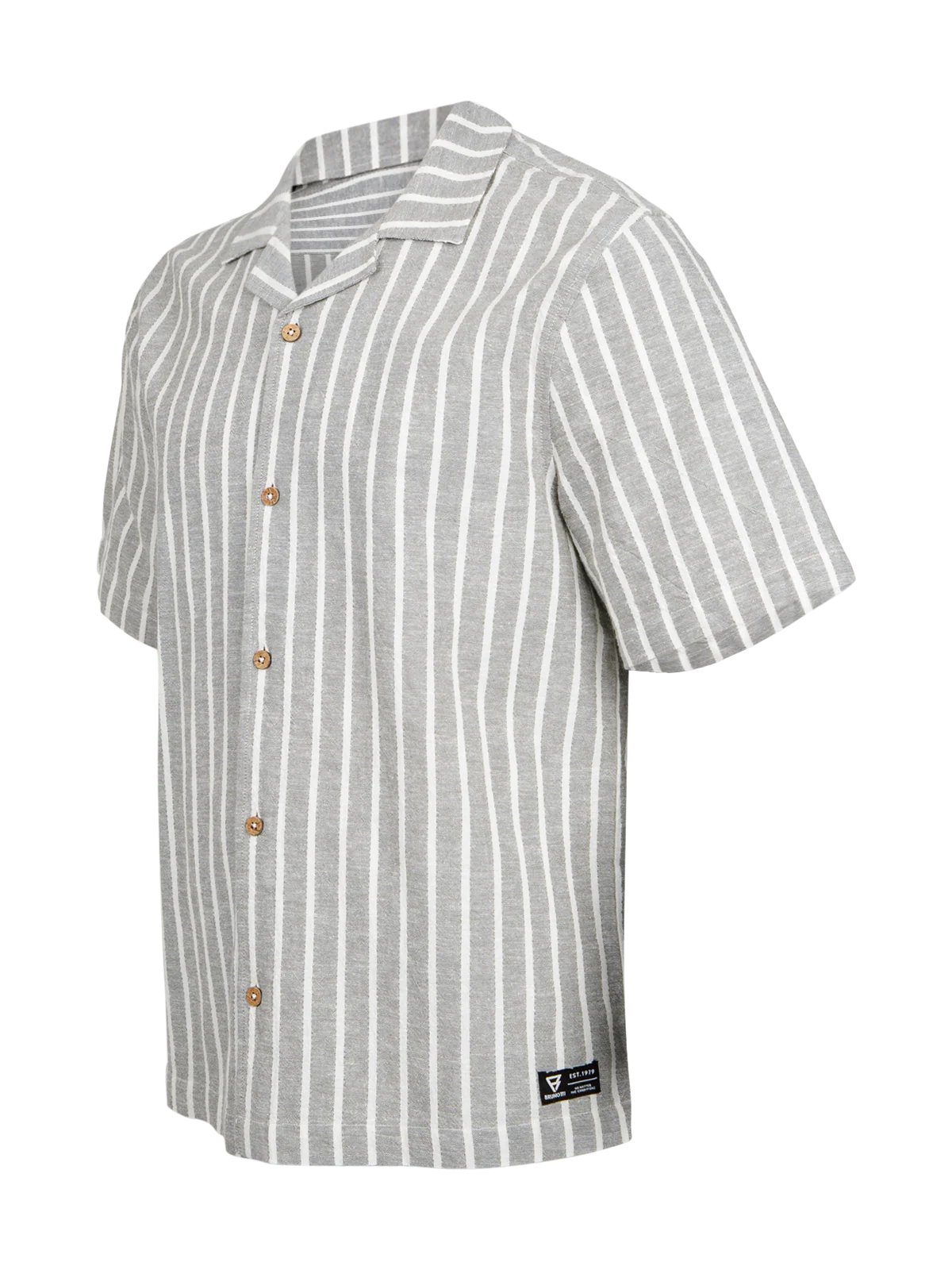 Sanni-Stripe Men Shirt | Snow - Image 9