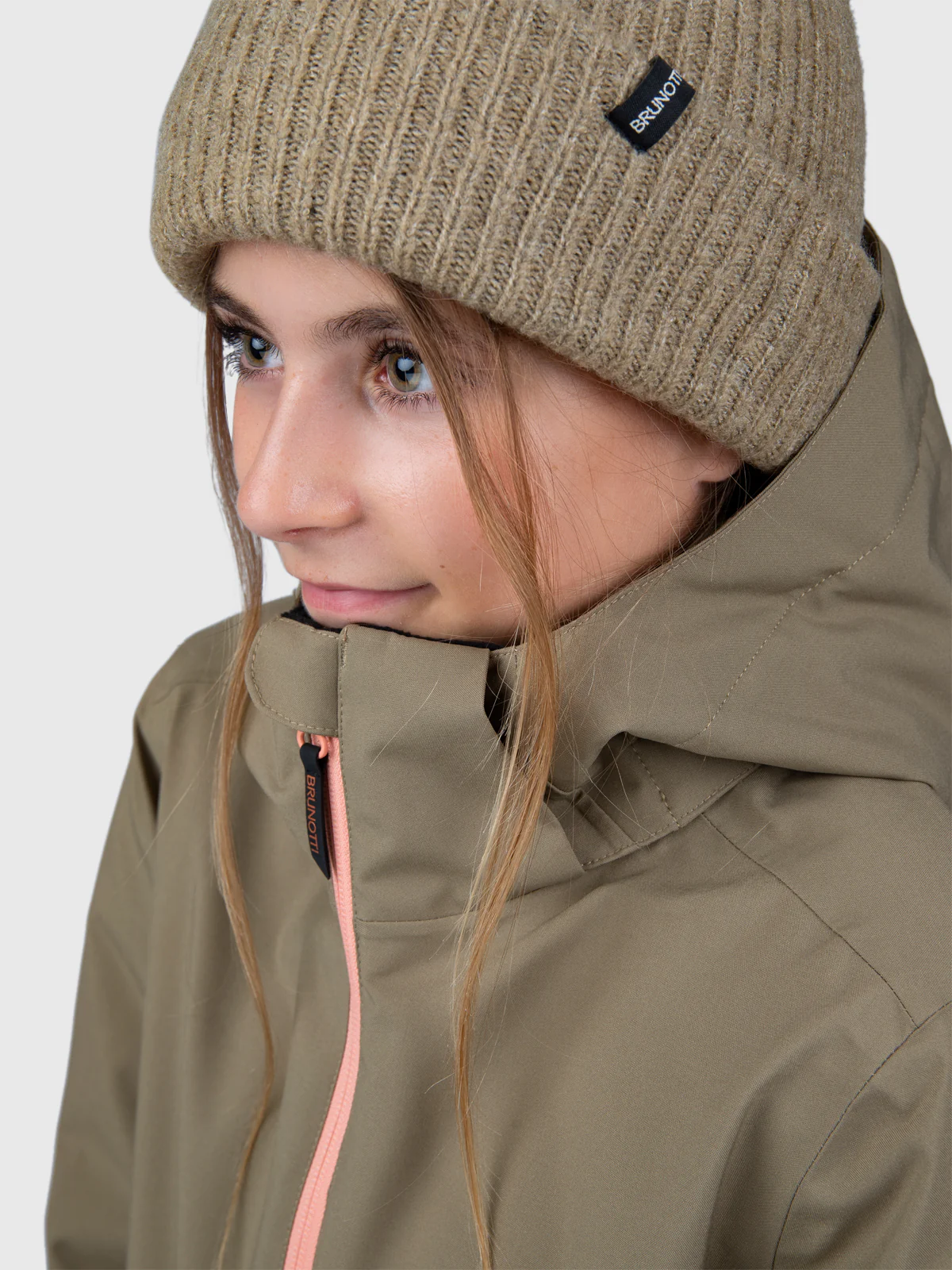Scialeny Girls Snow Jacket | Dusky Green - Image 14