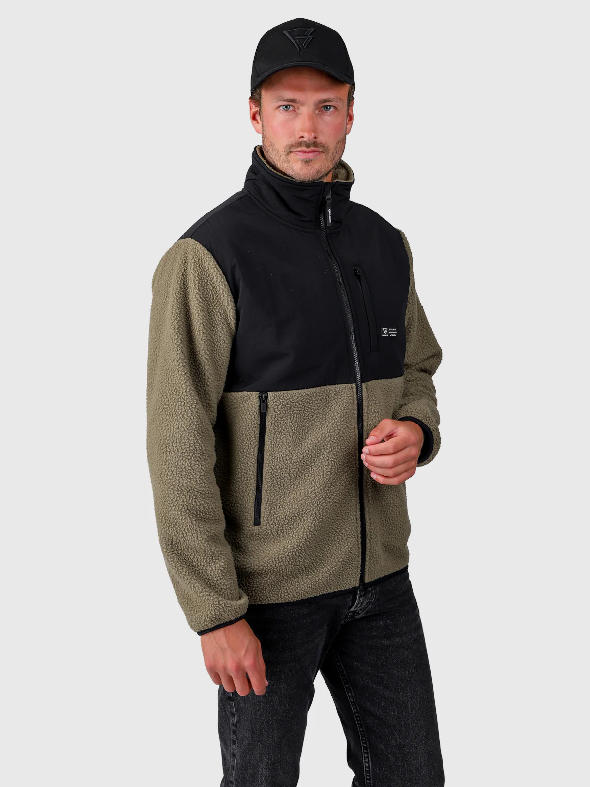 Shawno Men Fleece | Dusky Green - Image 4
