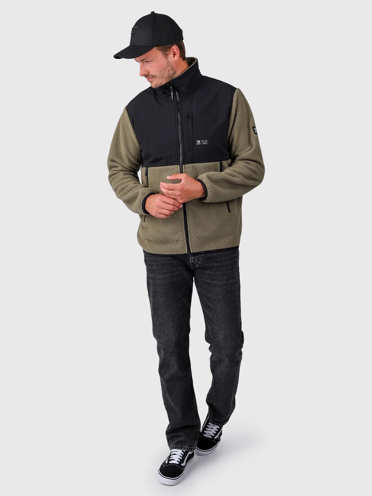 Shawno Men Fleece | Dusky Green - Image 6