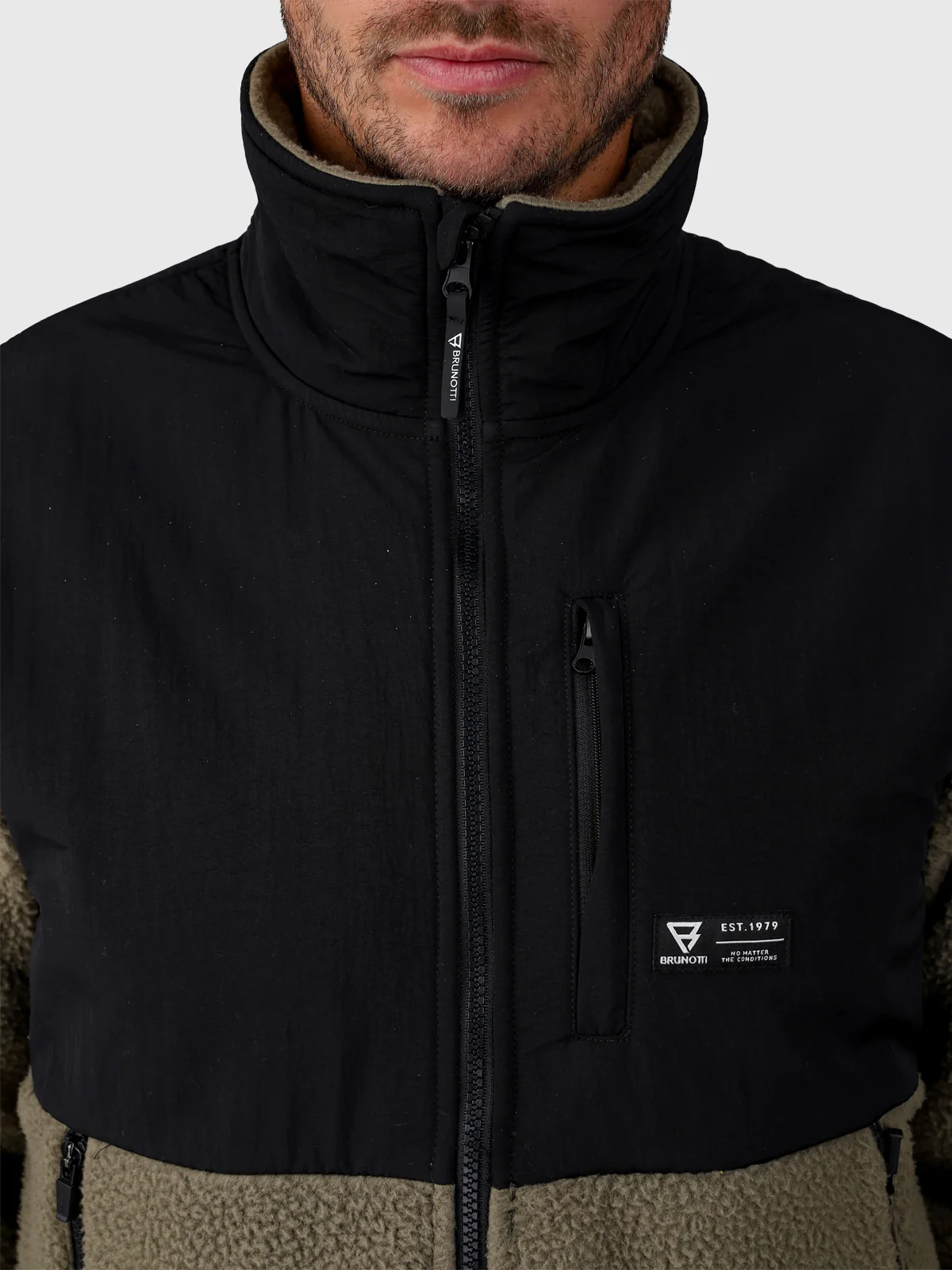 Shawno Men Fleece | Dusky Green - Image 8