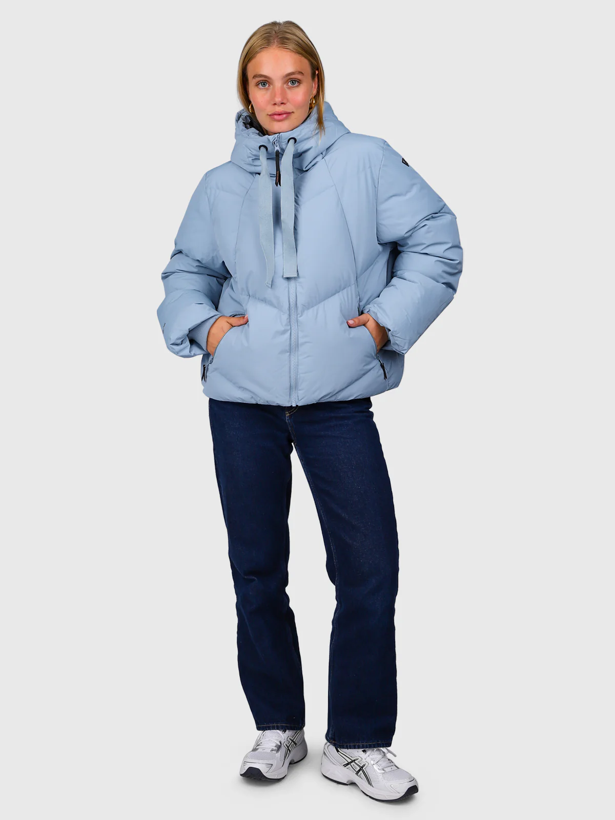 Shelka Women Jacket | Silver Blue - Image 5
